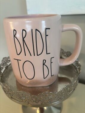 Rae Dunn Classic Pink 'BRIDE TO BE' Light Pink Mug